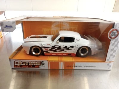 1/24 JADA BIGTIME MUSCLE 1972 PONTIAC FIREBIRD 火焰死亡 * * 全新 * * * — 第 1/4 张图片