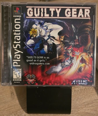 Guilty Gear (Sony PlayStation 1, 1998) - Complete in Box CIB Tested - Image 1 of 4