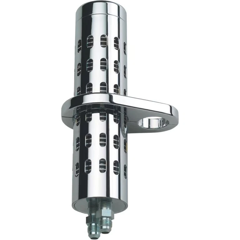 Pro-One Performance Oil Cooler Kit for 1in. to 1 1/4in. Frame Tubes - Chrome - Image 1 of 4