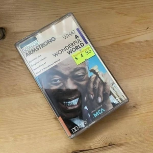 Louis Armstrong - What a Wonderful World Cassette Tape sehr guter Zustand + C8 - Bild 1 von 2