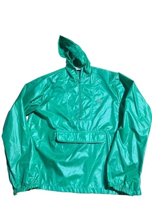 Chaqueta cortavientos vintage Lacoste 1/2 cremallera pulóver con capucha mediana Foto 1 de 4