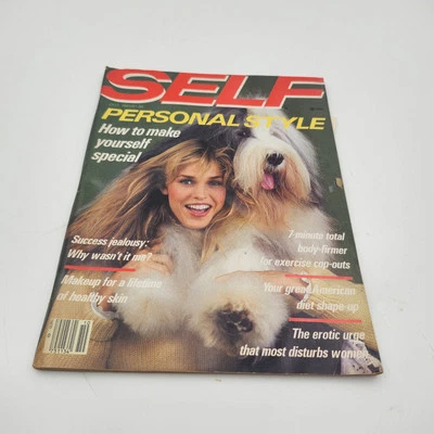 October 1981 Self Magazine Vintage fashion beauty Women's Fitness Foto 1 de 4