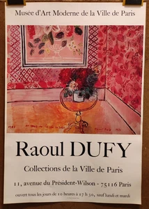 Affiche originale Raoul Dufy exposition à Paris /RS631 - Picture 1 of 2