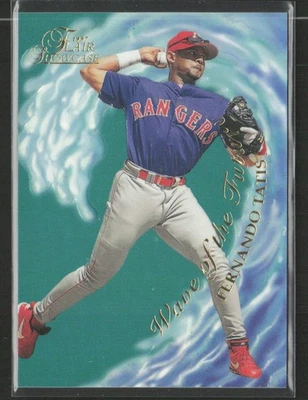 Fernando Tatis 1997 Flair Showcase #24 Wave of the Future Texas Rangers Foto 1 de 2