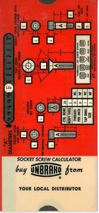 UNBRAKO STECKSCHLÜSSELSCHRAUBENRECHNER 6 1/2" x 3" - Bild 1 von 2