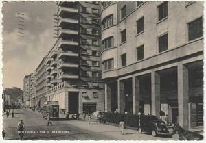 BOLOGNA - VIA G. MARCONI - TRAM - VIAGG. 1951 -37373- - Picture 1 of 1
