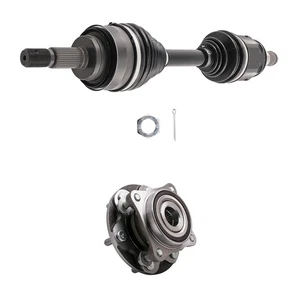 Cojinete de cubo de eje y rueda CV medio eje delantero derecho/derecho para Toyota 4Runner 2,7 L 4x4 - Imagen 1 de 12