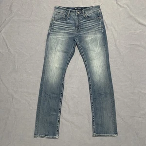 Buckle BKE Jeans Mens 32x34 (Fit 31x32) Blue Jake Straight Durable Denim Western - Picture 1 of 20