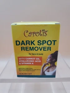 Carotis Dark Spot Remover Face & Body Carrot Oio Vitamin A Brightens Complexion - Picture 1 of 5