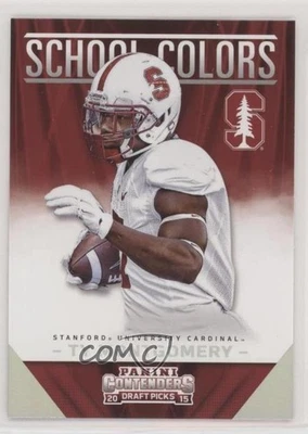 2015 Panini Contenders Draft Picks School Colors Ty Montgomery #33 Rookie RC - Image 1 of 2