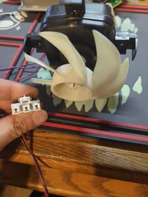 EAU63103204 for LG Refrigerator Evaporator Fan Motor - Image 1 of 2