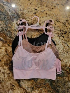 ๐Juicy Couture "INTIMATES" Sports Bras (Size S)๐3 Pack - Picture 1 of 2