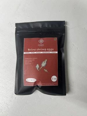3OZ - Brine Shrimp Eggs Jar. Premium Grade 90% Hatch Artemia Eggs - Image 1 of 4