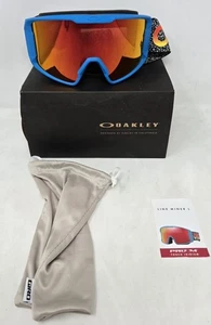 Oakley Unisex Line Miner L Occhiali da Neve Blu Prizm Torcia da Neve Iridio Snowboard - Foto 1 di 7