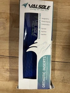 VALSOLE Heavy Duty Support Pain Relief Orthotics 220+ lbs Plantar Fasciitis - Picture 1 of 2