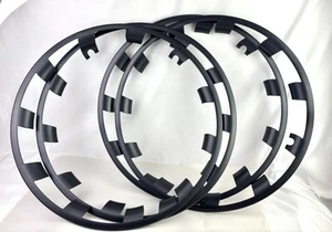 For Tesla Model Y 21" Guard Wheel Rim Hubcap Cover Tire Trim Protector Snap-on - Picture 1 of 3