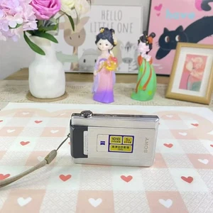 Sony Cyber-shot DSC-T500 5x zoom 10,1 MP CCD fotocamera digitale vintage - argento - Foto 1 di 10