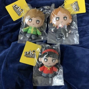 Persona 5 Protagonist Plush Keychain Yosuke Hanamura Chie Satonaka Yukiko Amagi - Picture 1 of 4