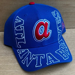 MITCHELL & NESS MLB ATLANTA BRAVES RETRO SPELL OUT SNAPBACK HAT NEU (SELTEN) - Bild 1 von 5