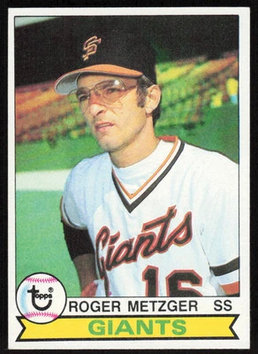 1979 Topps #167 Roger Metzger   - FREE SHIPPING - Image 1 of 2