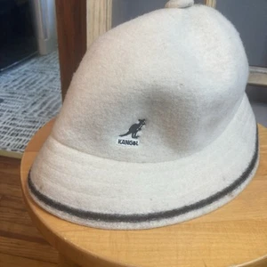 Kangel 65% Wool Striped Casual Cap, As Found Condition - Picture 1 of 8