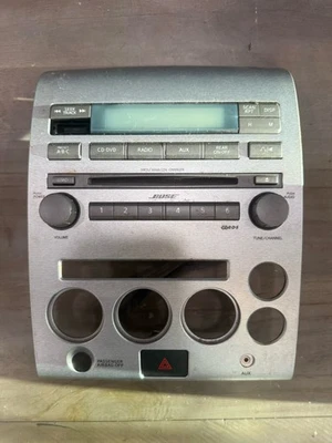2004-2007 Nissan Armada Titan Dash Radio Climate Control Trim Bezel Panel Bose - Image 1 of 3