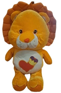 Care Bear Cousin BRAVEHEART vintage 13" inch plush stuffy BRAVE HEART lion - Picture 1 of 2