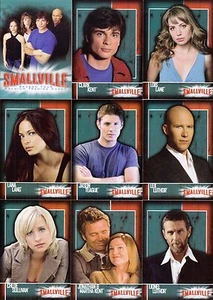 SMALLVILLE STAFFEL 4 VIER 2005 INKWORKS KOMPLETTES BASISKARTENSET 90 SUPERMAN TV - Bild 1 von 3