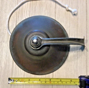 Vintage Perko 6" Brass Maritime Ship's Bell / Fog Bell, Wall Hung - Picture 1 of 9