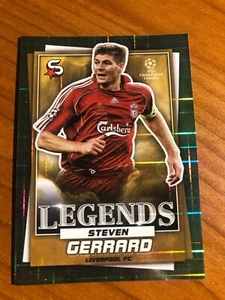 TOPPS UEFA SUPERSTARS 2023 GERRARD LEGENDS #191 PARALLEL LIMITED 143/199 RARA - Bild 1 von 3