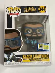 Funko Pop! DC Black Lightning 344 Black Lightning 2020 SDCC 3000 piezas limitado - Imagen 1 de 6