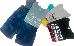 LOT BOYS SZ. 5+6 Tops Pants Shorts Jumping Bean Carter Kids Etc… - Picture 1 of 9