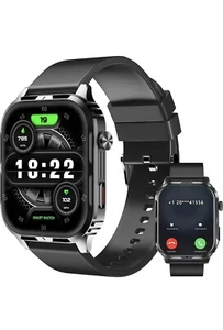 Smart Watch 2.1" HD Screen Military Watch Waterproof Call &Text for Android iOS - Photo 1 sur 7