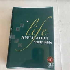 The Life Application Study Bible NLT Hardcover New Living Translation Tyndale - Picture 1 of 10
