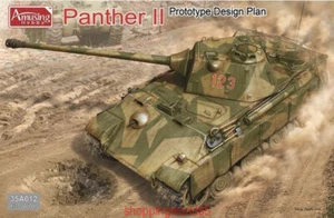 Amusing Hobby 35A012 1/35 German Panther II Prototype Design Plan - Picture 1 of 1