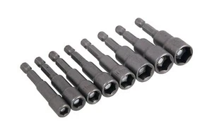 Juego de 8 brocas de impacto de zócalo métrico de 6 a 13 mm de 1/4" - Imagen 1 de 2