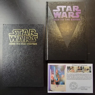 Heir to the Empire Ultra Raro #PC/1000 Edición Limitada Tapa Dura Estuche FIRMADO 5x Foto 1 de 4