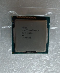 Intel Core i5-3570 3.40GHz LGA1155 + Intel Core i3-4130 3.40GHz LGA1150 CPUs - Picture 1 of 2
