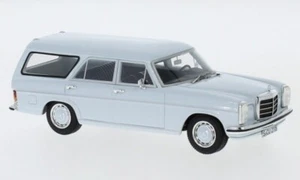 MODELLINO AUTO STATICO NEO SCALE MERCEDES W115 STATION WAGON 1974 BLU 1:43 - Foto 1 di 5