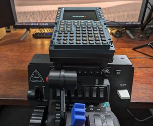 Winwing Boeing FMC & FMS Mount for the Honeycomb Bravo (Mount Only) - Picture 1 of 7