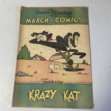 Vintage 1951 Krazy Kat March of Comics Simplex Flexies Shoes Advertising Book