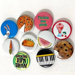 10 American Girl Grin Pins Lot Girl of Today Puppe Essen Taco Ostern Pizza Eisbecher - Bild 1 von 5