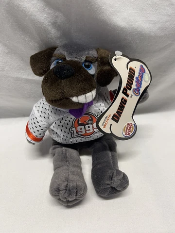 Cleveland Browns "DAWG POUND" By Cool Beans Burger King Dog Trapper 1999 Tags Cover