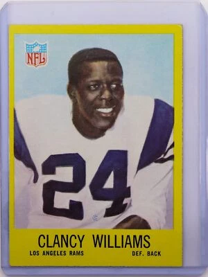 1967 Philadelphia Clancy Williams #95, Rookie Card, Good/Very Good - Image 1 of 3