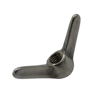 12MM Stainless Steel High Type Wing Nut - Bolt Screw Wingnuts - Picture 1 of 8