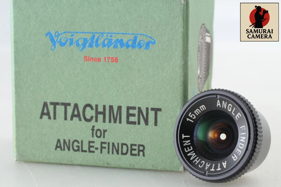 [Unused] Voigtlander Angle Finder 15mm Attachment for Hasselblad SWC From JAPAN - Image 1 of 4