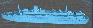USS Solace - United States Navy - USN - Wargaming - Axis & Allies - Picture 1 of 4