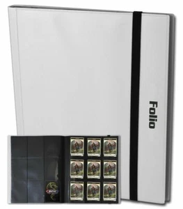 BCW Folio 9-Pocket Album weiß - 20 Seiten, säurefrei, archivierungssicher Seitenladung - Bild 1 von 1