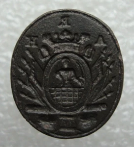 Poland 18th Century Antique Wax Seal Stamp Coat of Arms Gniewiewski ? Original M - Picture 1 of 18
