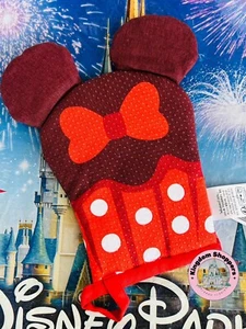 2025 Disney Parks Mauswaren Mickey & Minnie Mouse doppelseitiger Topflappen Neu - Bild 1 von 2